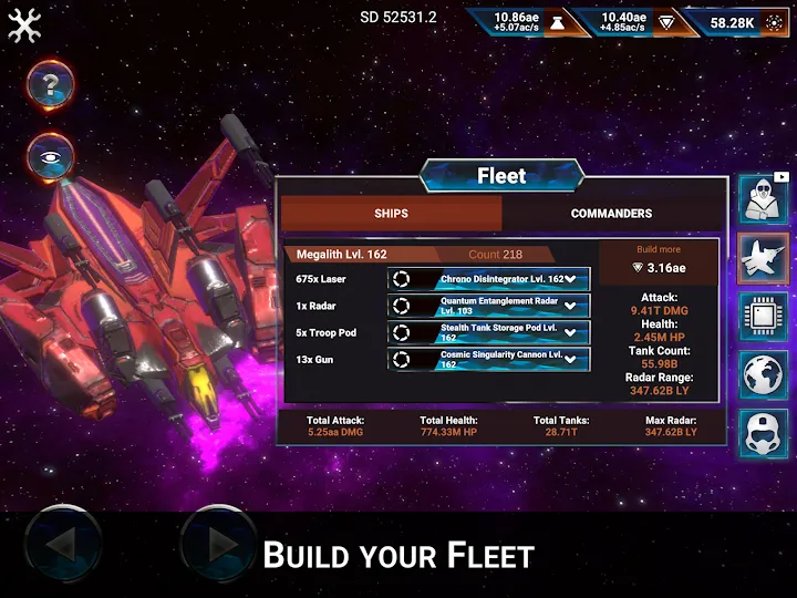 Zrzut 6 — baza orbitalna